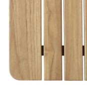 Billede af FDB Møbler M19 Sammen Loungebord Lav 61,5x61,5 cm - Massiv Teak / Natur FORUDBESTIL: MARTS 2026