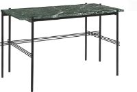 Billede af GUBI TS Deck, 120x60 cm - Black/Green Guatemala Marble  