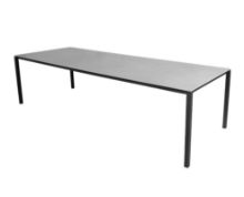 Billede af Cane-line Outdoor Pure Bord 280x100 cm - Lava Grey/Concrete Grey Ceramic