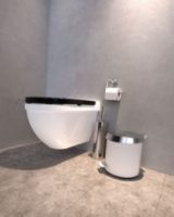 Billede af FROST Pedalspand 250 Small 6L - Mat Hvid/Poleret