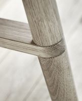 Billede af Haslev Opus Kvadratisk Sofabord 80x80 cm - Hvidolieret Eg