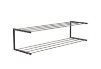 Billede af FROST NOVA Skohylde 2 L: 100cm - Poleret/Mat Sort