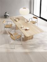 Billede af Vipp 451 Stol SH: 44,5 cm - Alu/Cognac læder 