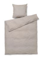 Billede af Juna Bæk&Bølge Sengetøj inkl. Pudebetræk 140x200 cm - Grå/Birk 