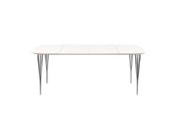 Billede af Haslev Tillægsplade Til Symphony 86 90 x 46 cm - Hvid Laminatt