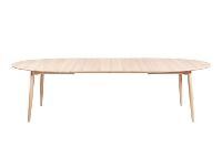 Billede af Haslev Symphony 76 Spisebord 105 x 180 cm - Hvidolieret Eg