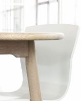 Billede af Haslev Symphony 76 Spisebord 105 x 180 cm - Hvidolieret Eg