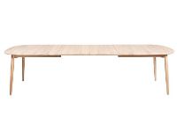Billede af Haslev Symphony 78 Ovalt Spisebord 105 x 200 cm - Hvidolieret Eg