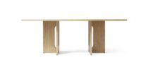 Billede af Audo Copenhagen Androgyne Dining Table 210x100 cm - Natural Oak/Natural Oak  