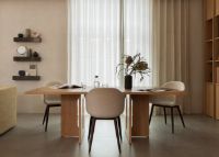 Billede af Audo Copenhagen Androgyne Dining Table 210x100 cm - Natural Oak/Natural Oak  