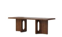 Billede af Audo Copenhagen Androgyne Lounge Table 120x45 cm - Walnut / Walnut 