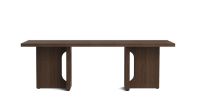 Billede af Audo Copenhagen Androgyne Lounge Table B: 120 cm - Dark Stained Oak