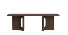 Billede af Audo Copenhagen Androgyne Lounge Table B: 120 cm - Dark Stained Oak