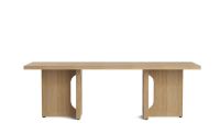 Billede af Audo Copenhagen Androgyne Lounge Table 120x45 cm - Natural Oak/Natural Oak 