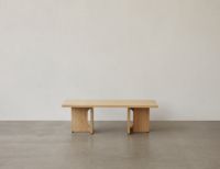 Billede af Audo Copenhagen Androgyne Lounge Table 120x45 cm - Natural Oak/Natural Oak 