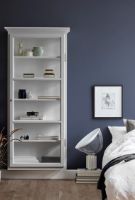 Billede af Lindebjerg Design Classic V4 Vitrineskab Venstrehængt Dør 70x170 cm - Grey