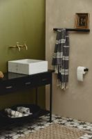 Billede af Nordal Sotra Toilet Paper Holder L:16,5 cm - Black Metal