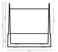 Billede af Please Wait To Be Seated Carry Tv Stander H: 87 cm -  Black