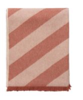 Billede af Elvang Fishbone Plaider 130 x 190 cm - Rusty Red  OUTLET