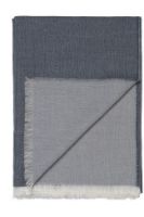 Billede af Elvang Venice Plaid 130 x 190 cm - White/Grey Blue   