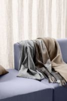 Billede af Elvang Venice Plaid 130 x 190 cm - White/Grey Blue   