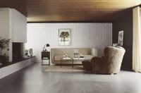 Billede af Audo Copenhagen Den Trætte Mand Lænestol SH: 38 cm - Lammeskind Sahara/Smoked Oak  