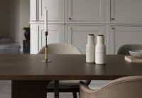 Billede af Audo Copenhagen Bottle Grinder Ceramic 2 pack - Sand/Walnut FORUDBESTIL: SLUT NOVEMBER