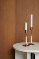 Billede af Audo Copenhagen Duca Candle Holder H: 16 cm - Bronzed Brass