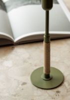 Billede af Audo Copenhagen Duca Candle Holder H: 16 cm - Olive Green