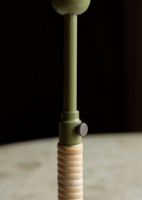 Billede af Audo Copenhagen Duca Candle Holder H: 16 cm - Olive Green