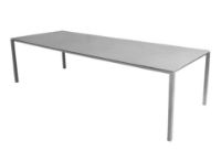 Billede af Cane-line Outdoor Pure Havebord 280x100 cm - Light Grey/Concrete Grey Ceramic