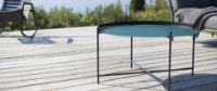 Billede af HOUE EDGE Tray Table Ø: 62 cm - Pine Green/Black