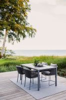 Billede af Cane-line Outdoor Circle Tæppe 300x200 cm - Dark Grey