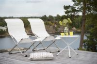Billede af Fiam Fiesta Outdoor Relax Armchair SH: 28 cm - White