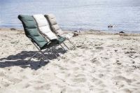 Billede af Fiam Fiesta Soft Outdoor Relax  Armchair SH: 28 cm - Beige  FORUDBESTIL: JANUAR 2026