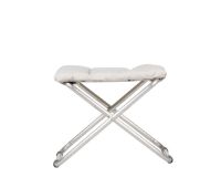 Billede af Fiam Chico Soft Outdoor Stool H: 46,5 cm - Beige  FORUDBESTIL: JANUAR 2026