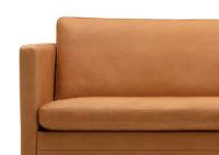 Billede af Mogens Hansen MH2614 3 pers. sofa L: 210 cm - Frej 05 Læder/Olieret Egetræ