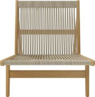 Billede af GUBI MR01 Initial Lounge Chair SH: 33 cm - Oak