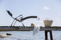 Billede af Fiam Samba Outdoor Deck Chair SH: 34 cm - Black  FORUDBESTIL: SLUT NOVEMBER 