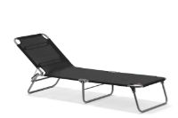 Billede af Fiam Amigo Outdoor Sunbed L: 190 cm - Black