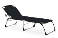 Billede af Fiam Amigo XXL Outdoor Sunbed L: 207 cm - Black  