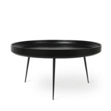 Billede af Mater Bowl Table X-Large Ø: 75 cm - Sort