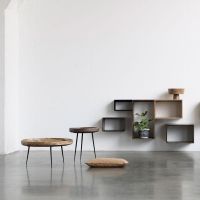 Billede af Mater Bowl Table X-Large Ø: 75 cm - Sort