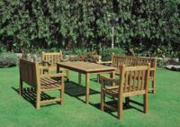 Billede af Kircodan Queens Park Bord  90 x 165 cm - Teak