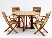 Billede af Kircodan Astor XL Havebord Ø: 150 cm - Teak