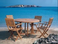 Billede af Kircodan Astor XXL Havebord Ø: 180 cm - Teak 