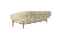 Billede af GUBI Croissant Sofa SH: 46 cm - Oak / Dedar Smila 