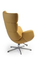 Billede af Conform Turtle Lænestol SH: 42cm - Gul/Aluminium