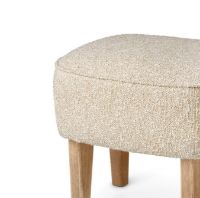 Billede af Audo Copenhagen Ingeborg Signatur Fodskammel H: 38 cm - Sacho Zero Boucle 001/Eg