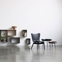 Billede af Mater Bowl Table Small Ø: 40 cm - Natur